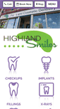 Mobile Screenshot of highlandsmiles.net